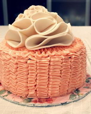 Рюшевый Торт