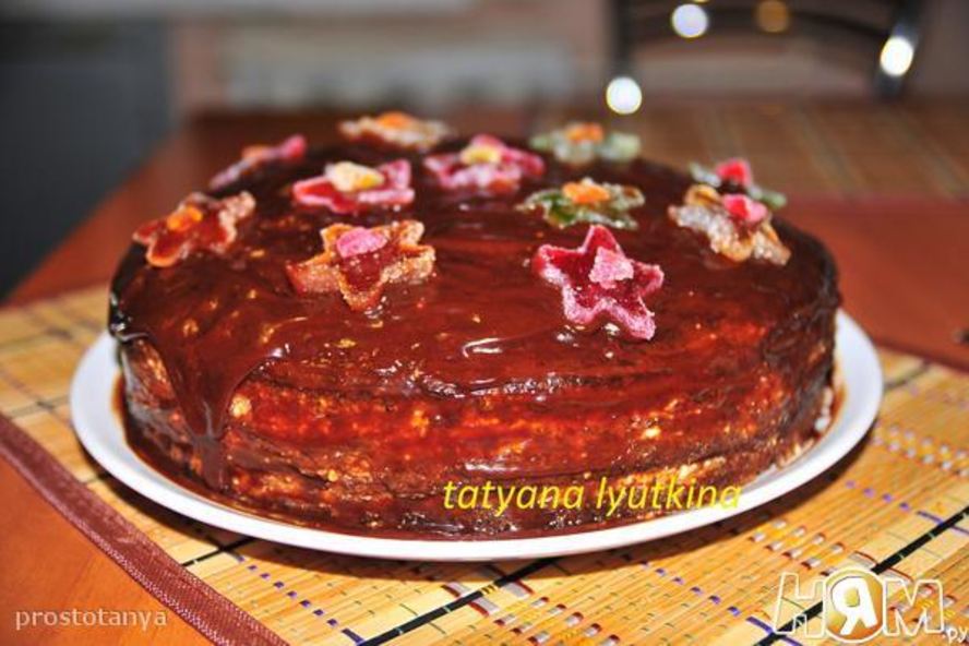 Рецепт сметанник с маком и орехами