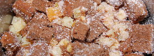 торт фруктовая горка. Шаг 3