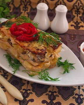 Торт из курицы