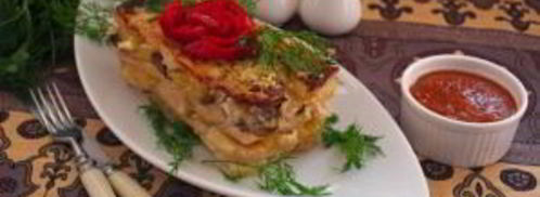 торт из курицы. Шаг 9