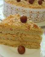Торт Карамельный орешек
