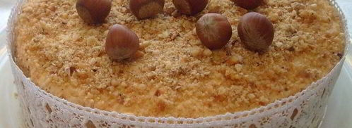 торт карамельный орешек. Шаг 12