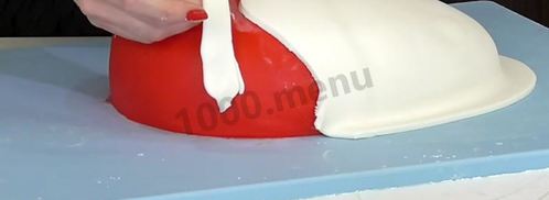 торт киндер сюрприз из мастики. Шаг 18