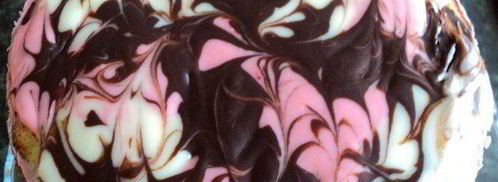 торт малиново-шоколадный фентази. Шаг 12