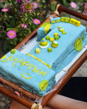 Торт на 1 год