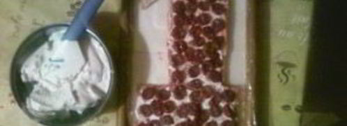 торт на 1 год. Шаг 5