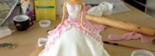 торт на день рождения девочке 7 лет. Шаг 5