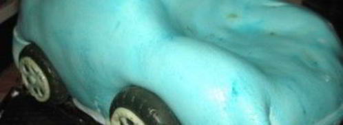 торт на день рождения мальчику. Шаг 24