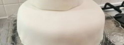 торт на рубиновую свадьбу. Шаг 3