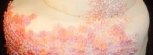 торт на рубиновую свадьбу. Шаг 5