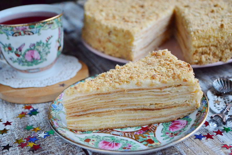 Рецепт торт наполеон классический