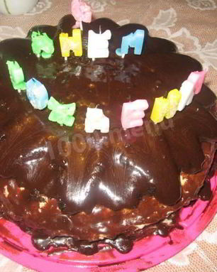 Торт Птичье молоко с кремом из манки