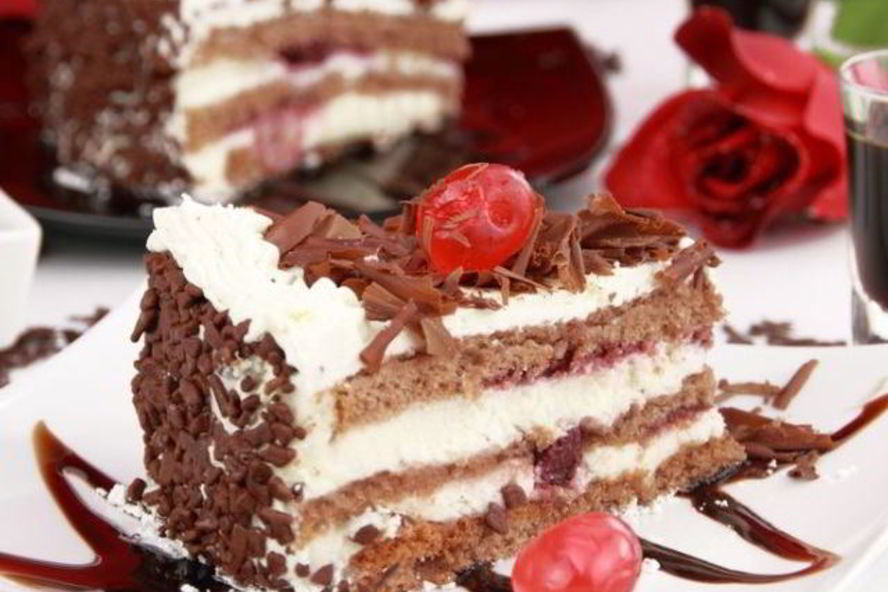 Рецепт торт с вишней и творогом