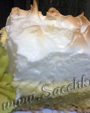 Торт Снежинка