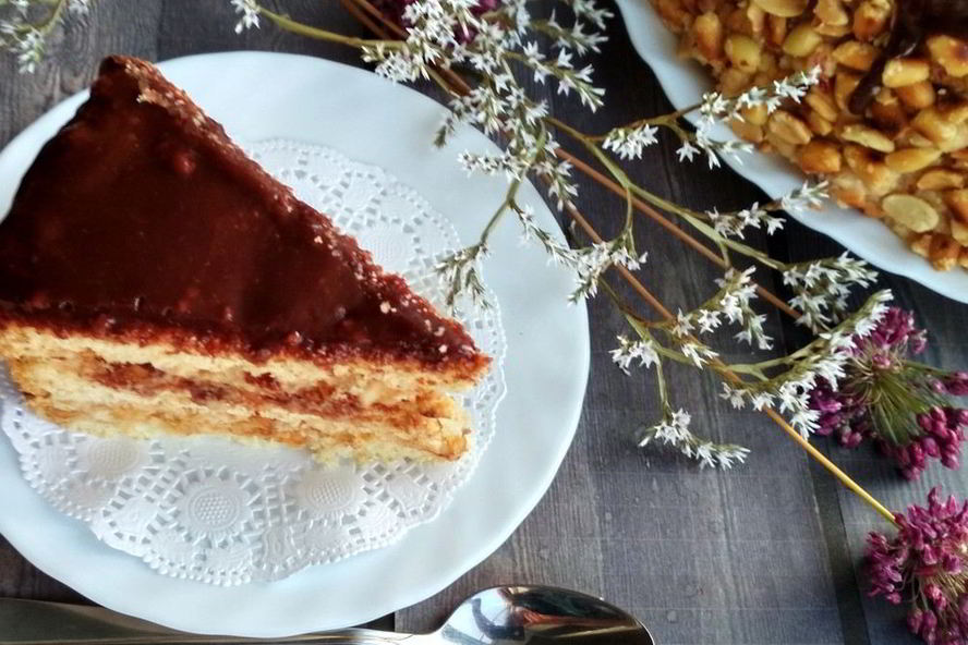 Рецепт торт сникерс