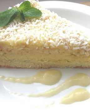 Торт в кокосовой стружке Снежное облако