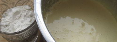 торт в кокосовой стружке снежное облако. Шаг 2