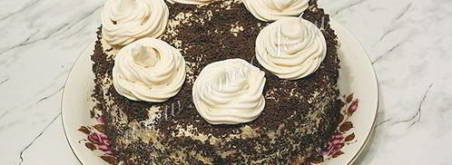 торт воздушный замок. Шаг 15