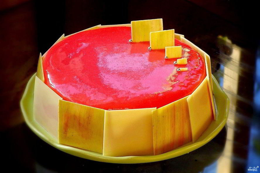 Рецепт цветная глазурь для торта