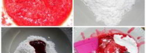 цветная глазурь для торта. Шаг 2