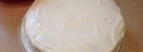 тыквенный торт со взбитыми сливками. Шаг 14