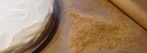 тыквенный торт со взбитыми сливками. Шаг 15