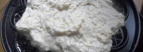 сметанные вафли с сыром. Шаг 5