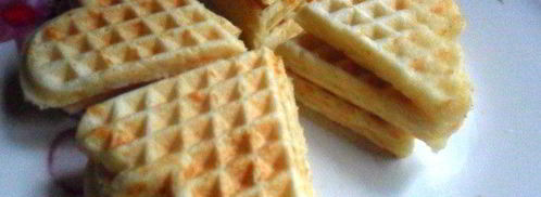 сметанные вафли с сыром. Шаг 7