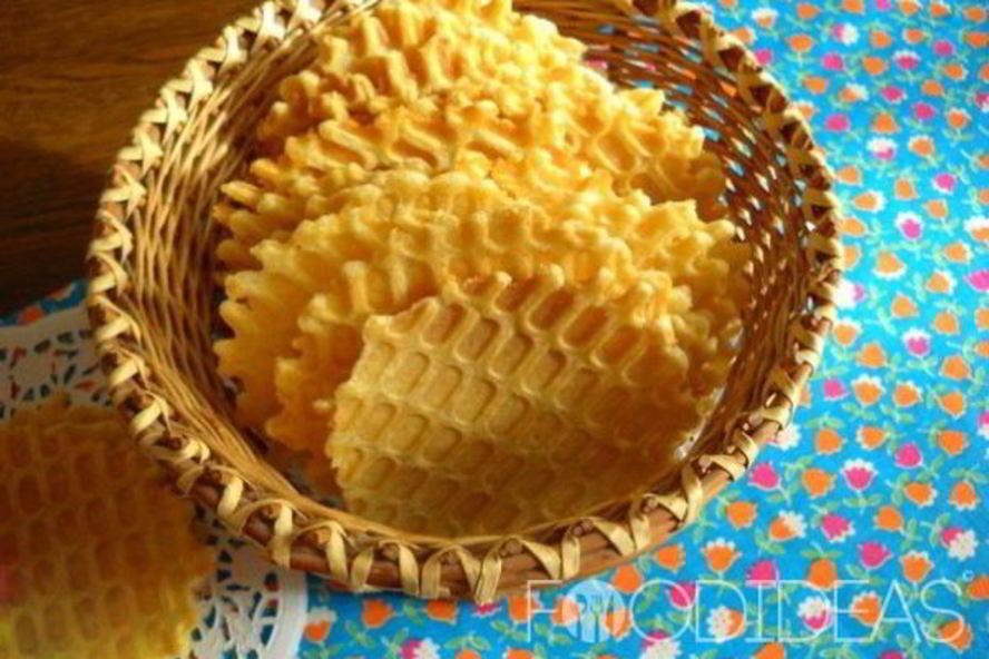 Рецепт сырных вафель