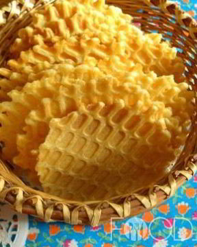 Сырные вафли