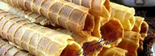 вафельные трубочки. Шаг 10