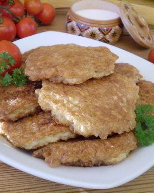 Вафли с фаршем в кляре