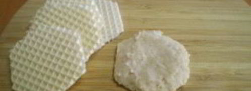 вафли с фаршем в кляре. Шаг 4