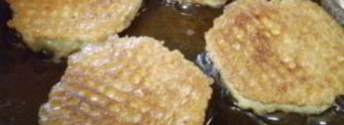 вафли с фаршем в кляре. Шаг 8