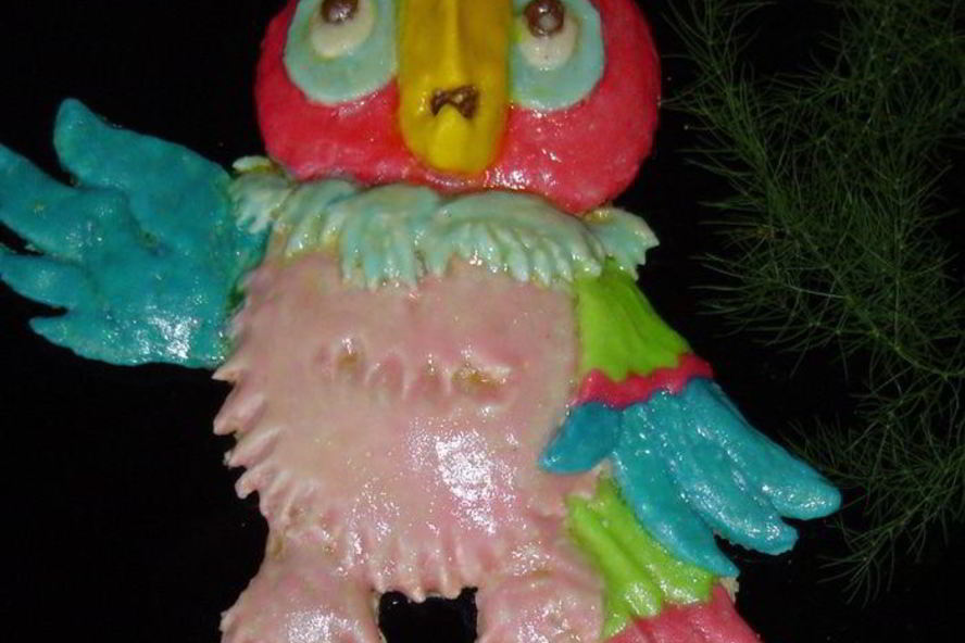 Рецепт выпечка из пресного теста попугай кеша