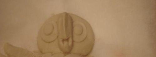 выпечка из пресного теста попугай кеша. Шаг 8