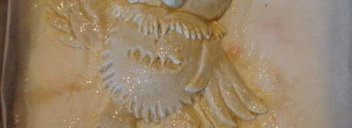 выпечка из пресного теста попугай кеша. Шаг 10