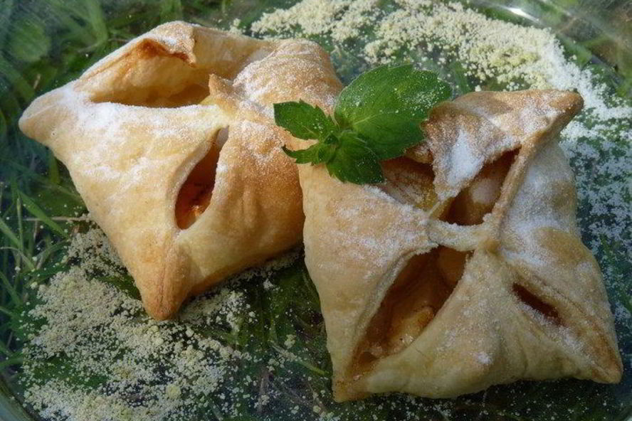 Рецепт яблочные слойки