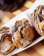 Домашние эклеры с кремом к чаю