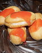 Клубничные эклеры