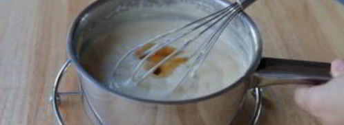 крем для профитролей. Шаг 9