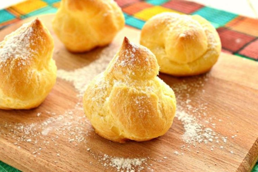 Рецепт профитроли без начинки