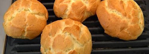 профитроли с ванильным кремом и мороженым. Шаг 7