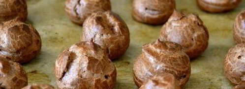 шоколадные профитроли. Шаг 6