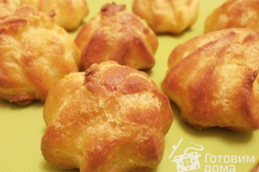 Рецепт сырные профитроли