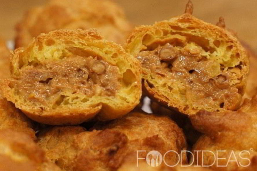 Рецепт эклеры со сгущенкой