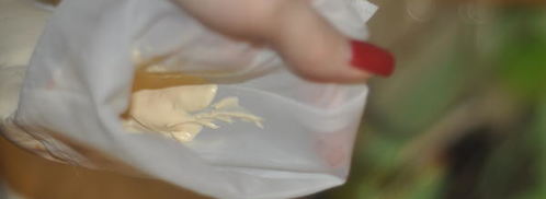 эклеры со взбитыми сливками и сгущенкой. Шаг 11