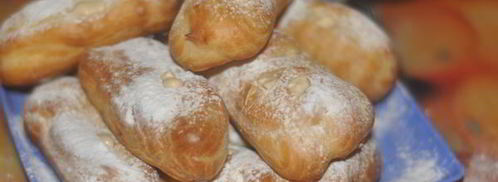 эклеры со взбитыми сливками и сгущенкой. Шаг 12