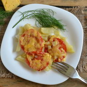 Запеканка из кабачков